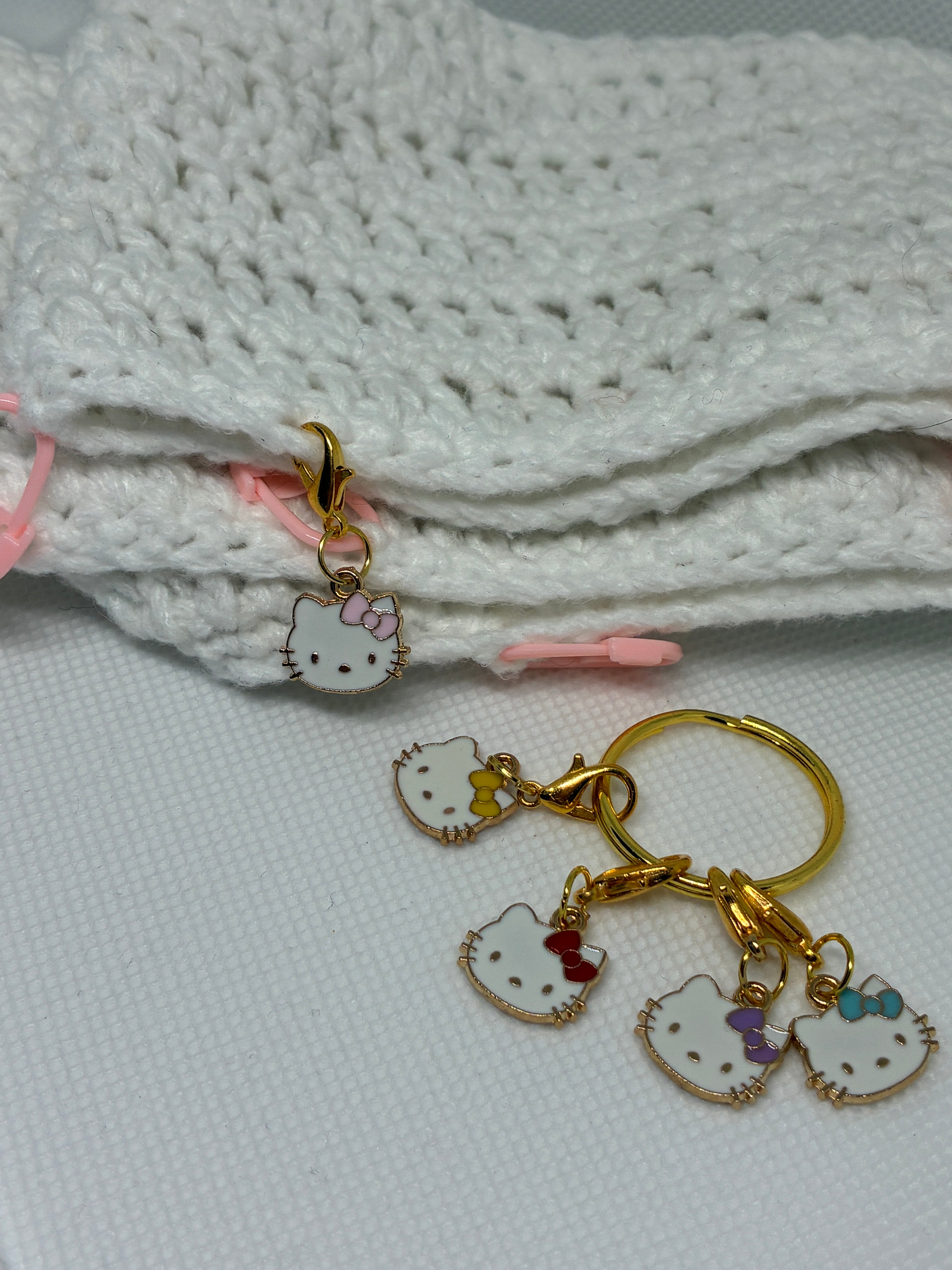 Hello Kitty Stitch Markers