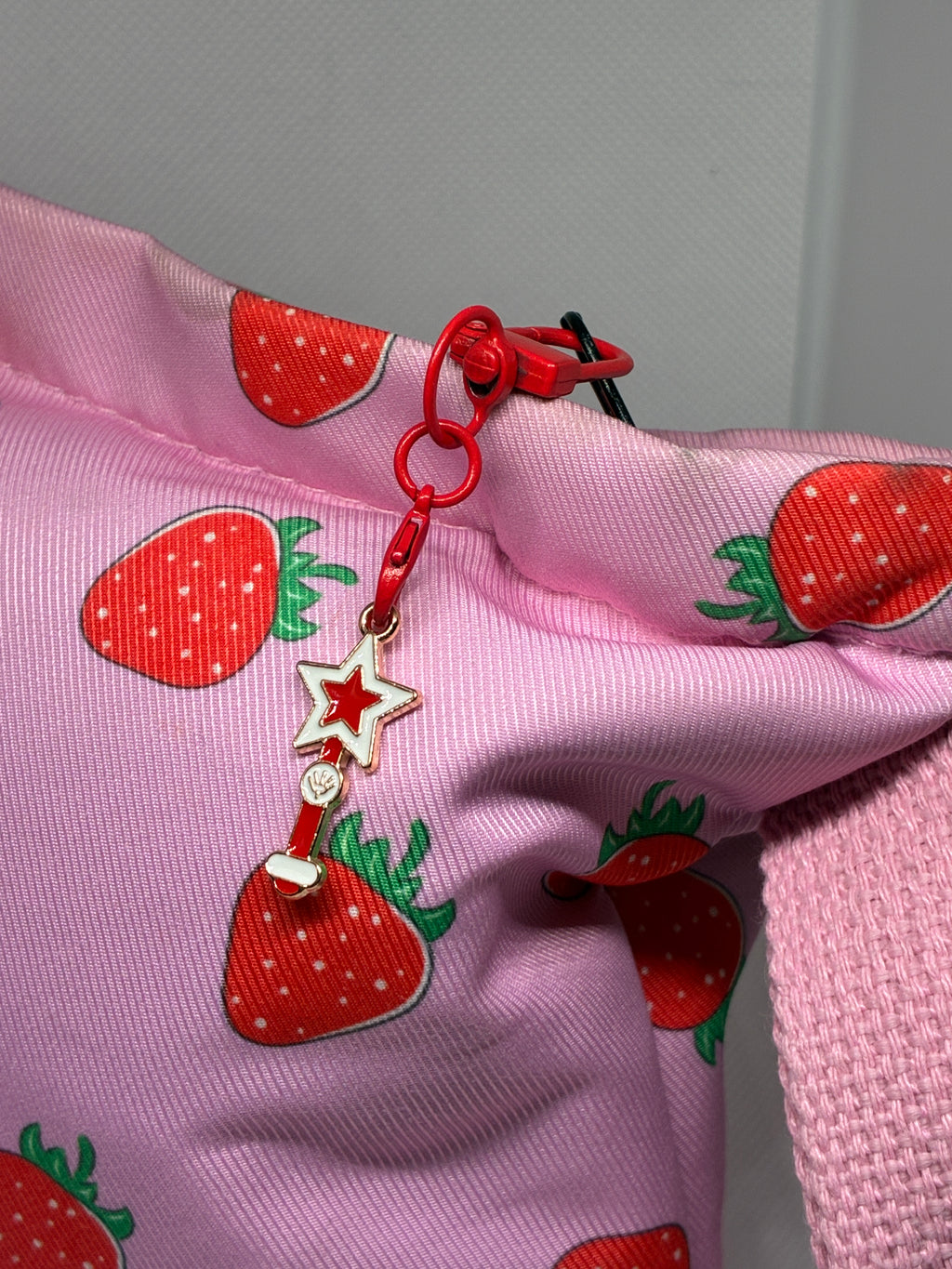 Red Star Wand Keychain