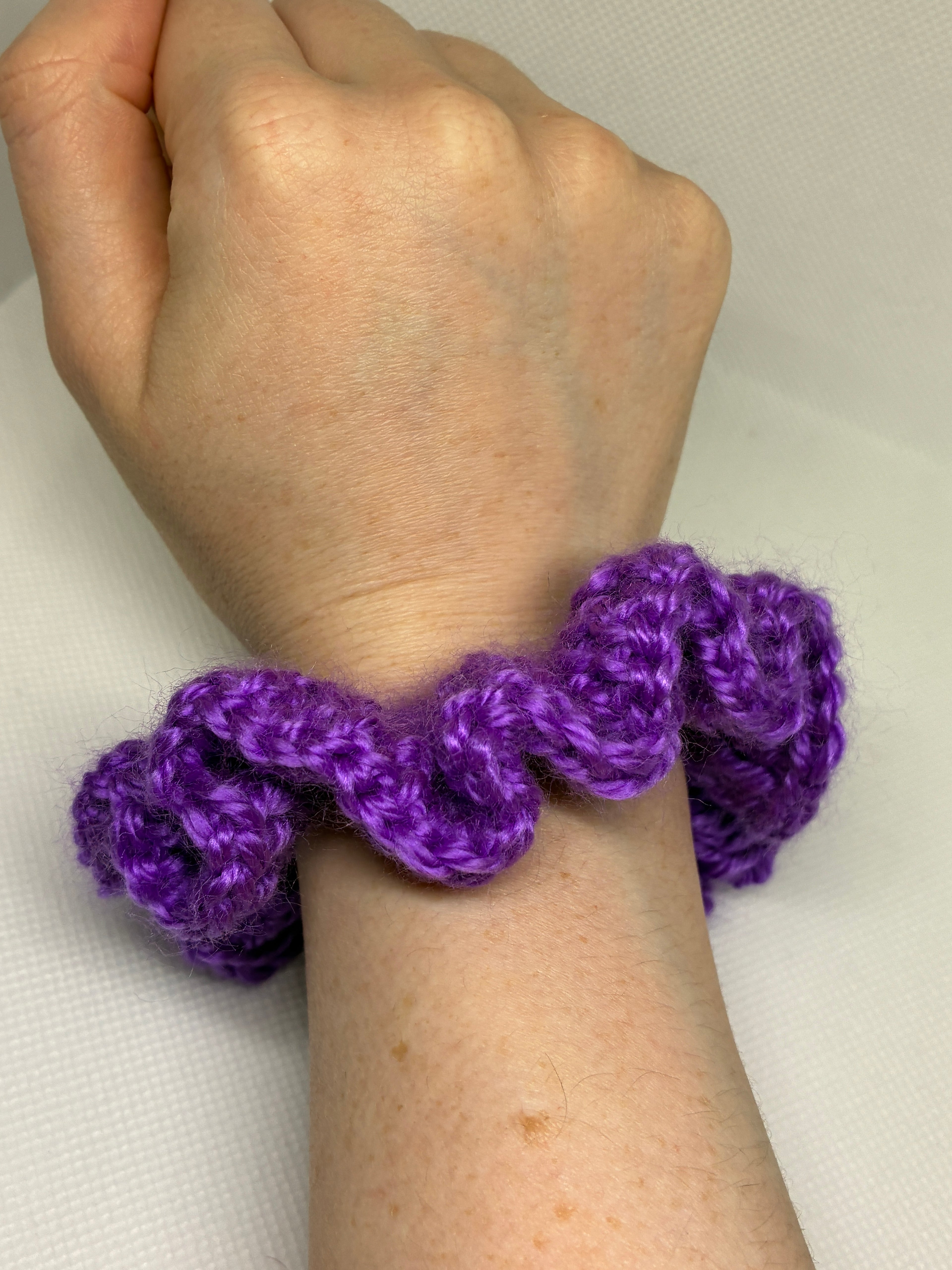 Royal Purple Scrunchie