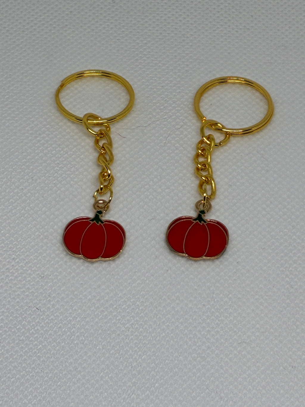 Red Pumpkin Keychain