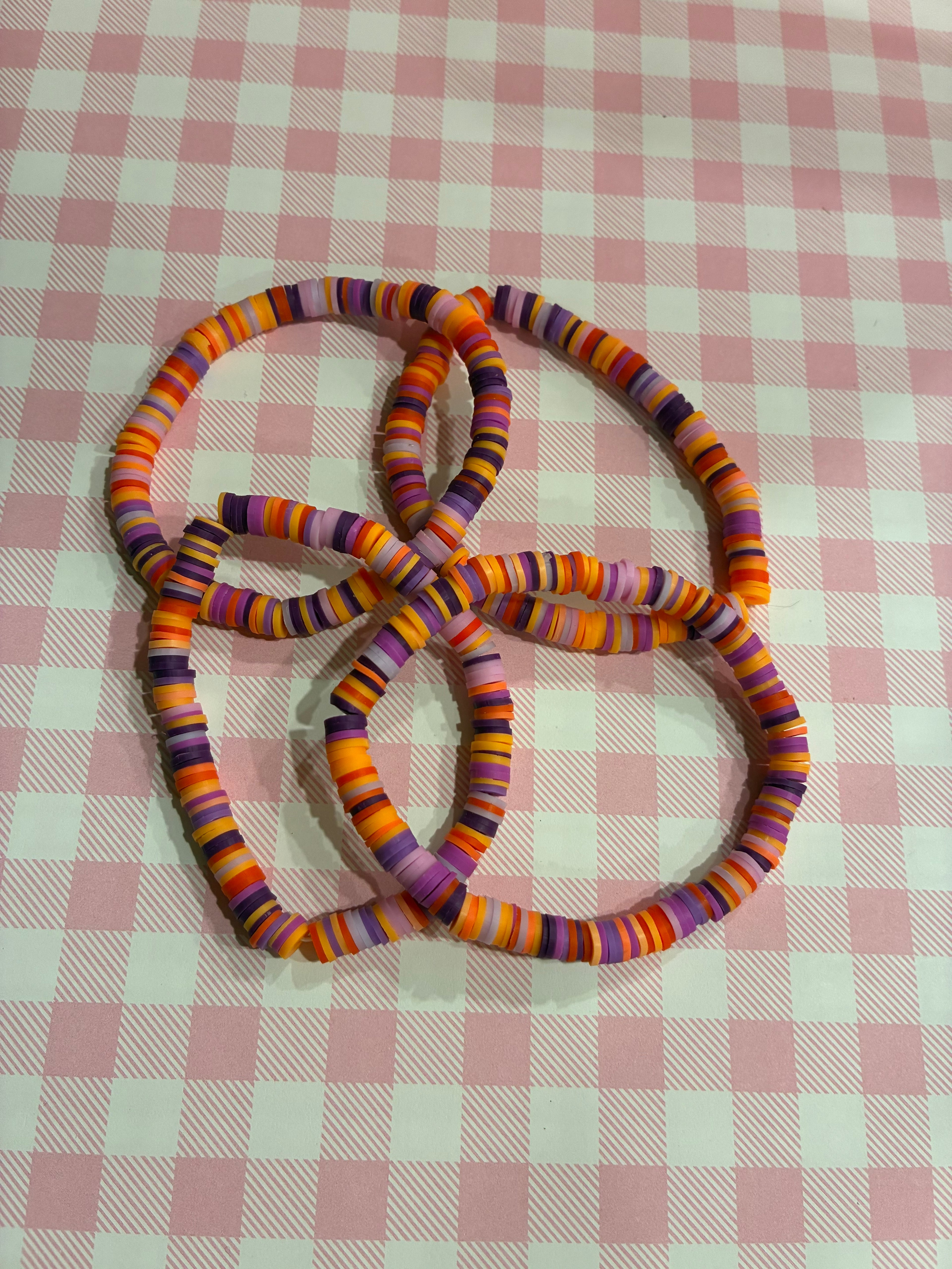 Witching Hour Clay Bead Bracelet