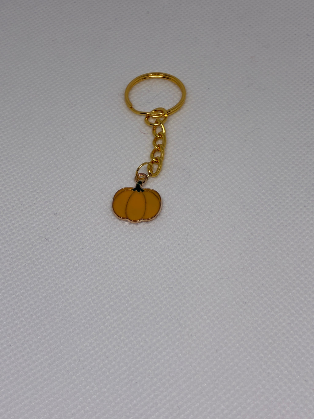 Yellow Pumpkin Keychain