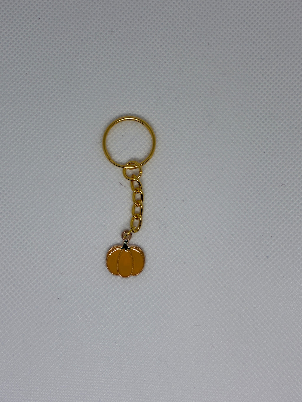 Yellow Pumpkin Keychain
