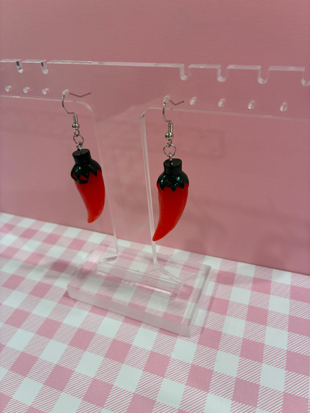 Red Chili Pepper Earrings