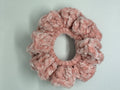 Pink Velvet Scrunchie