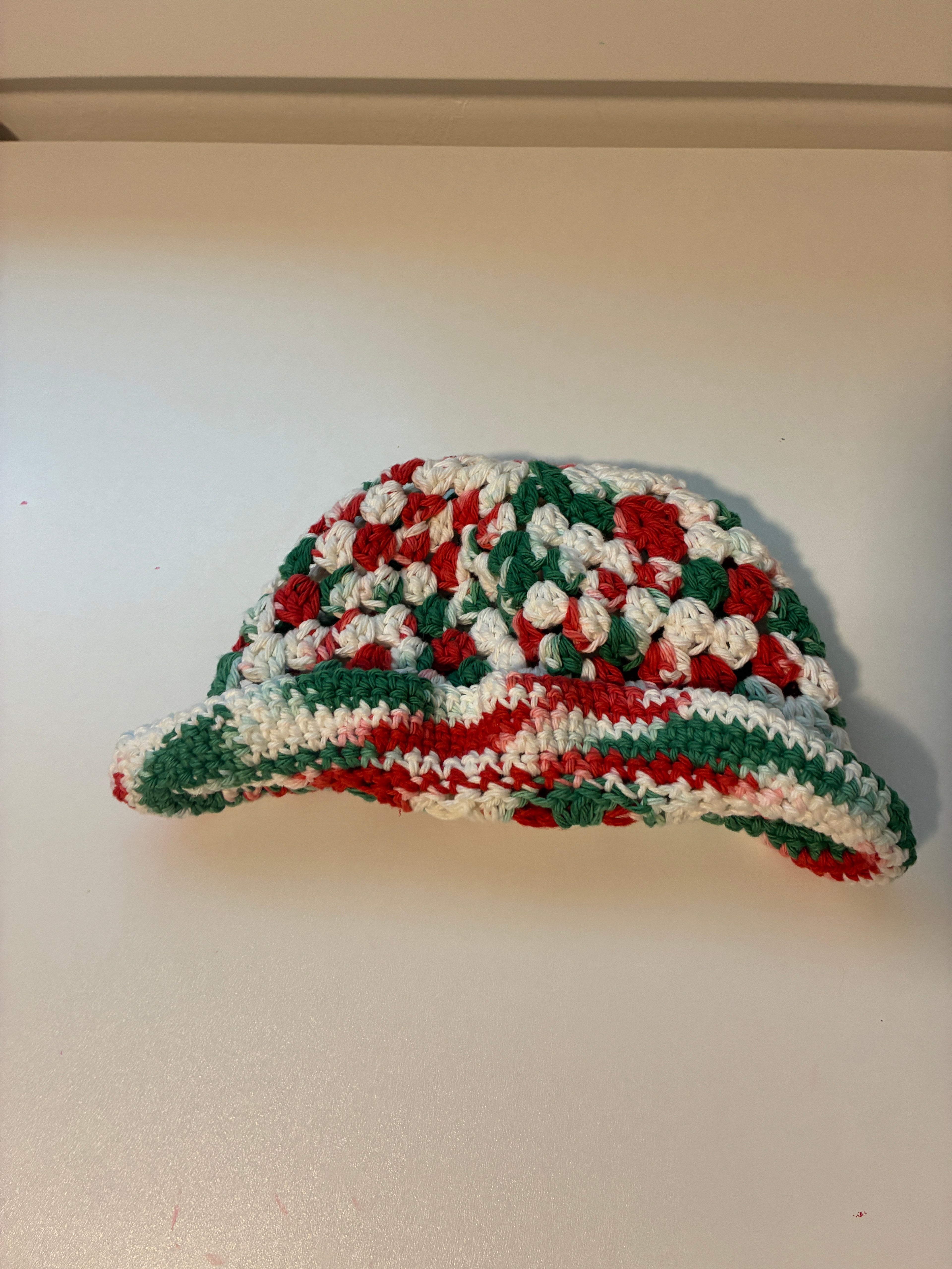 Crochet Christmas Bucket Hat