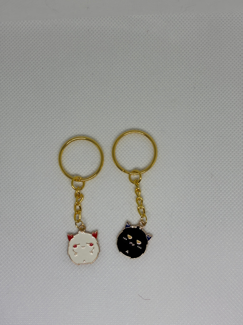Demon Puffball Keychain
