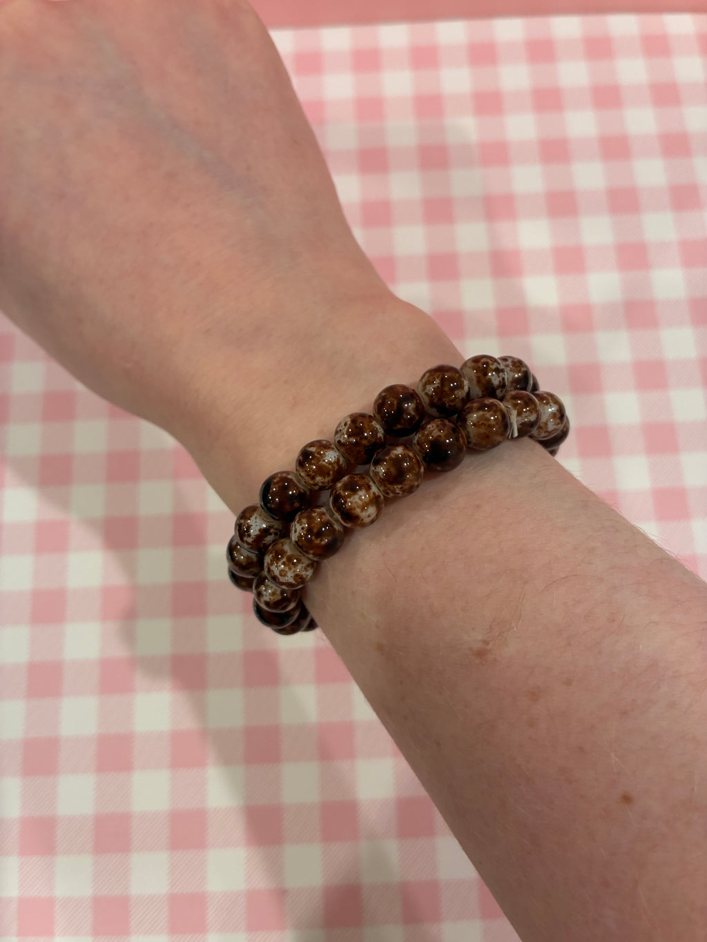 Brownie Beaded Bracelet