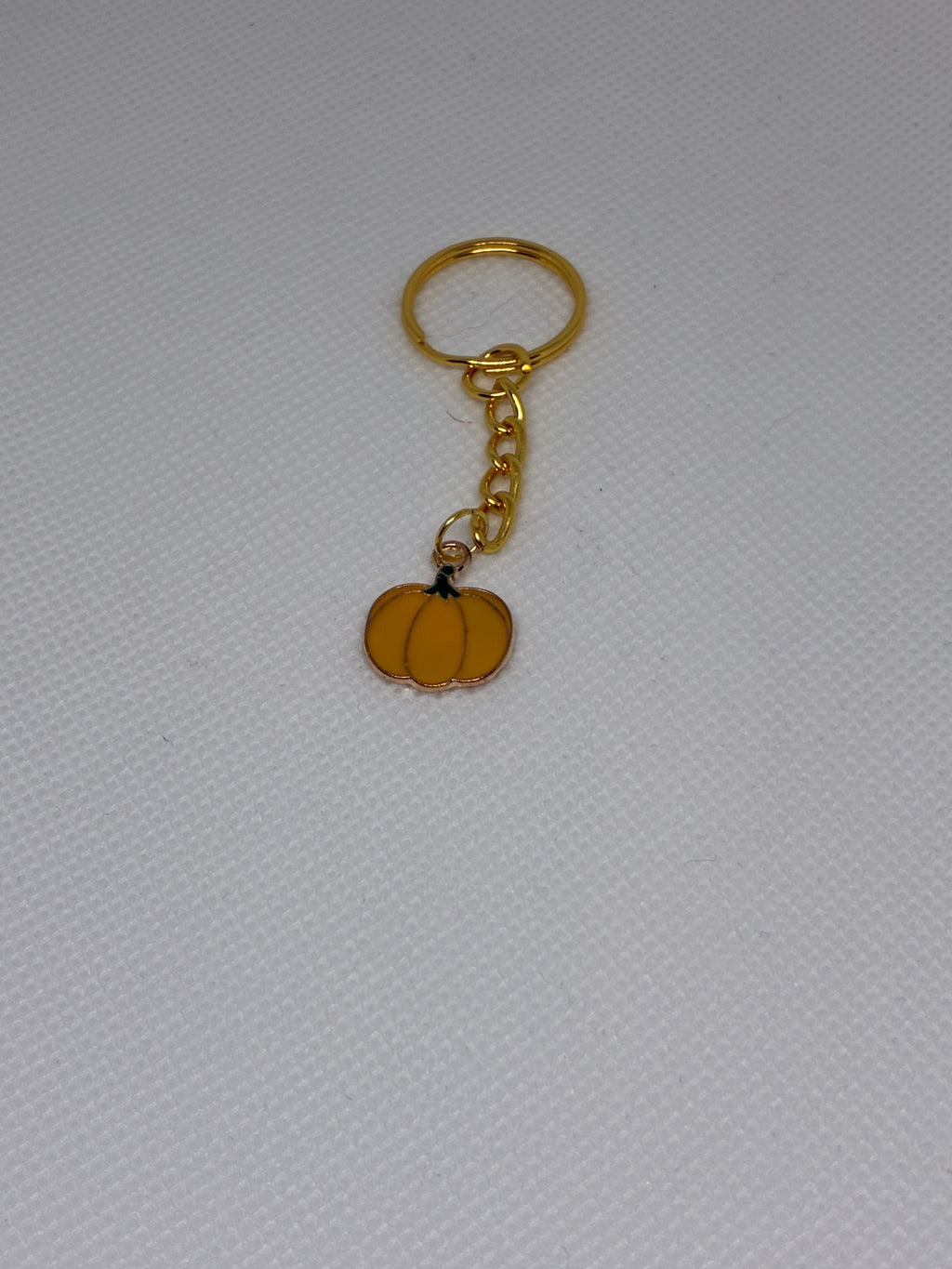 Yellow Pumpkin Keychain