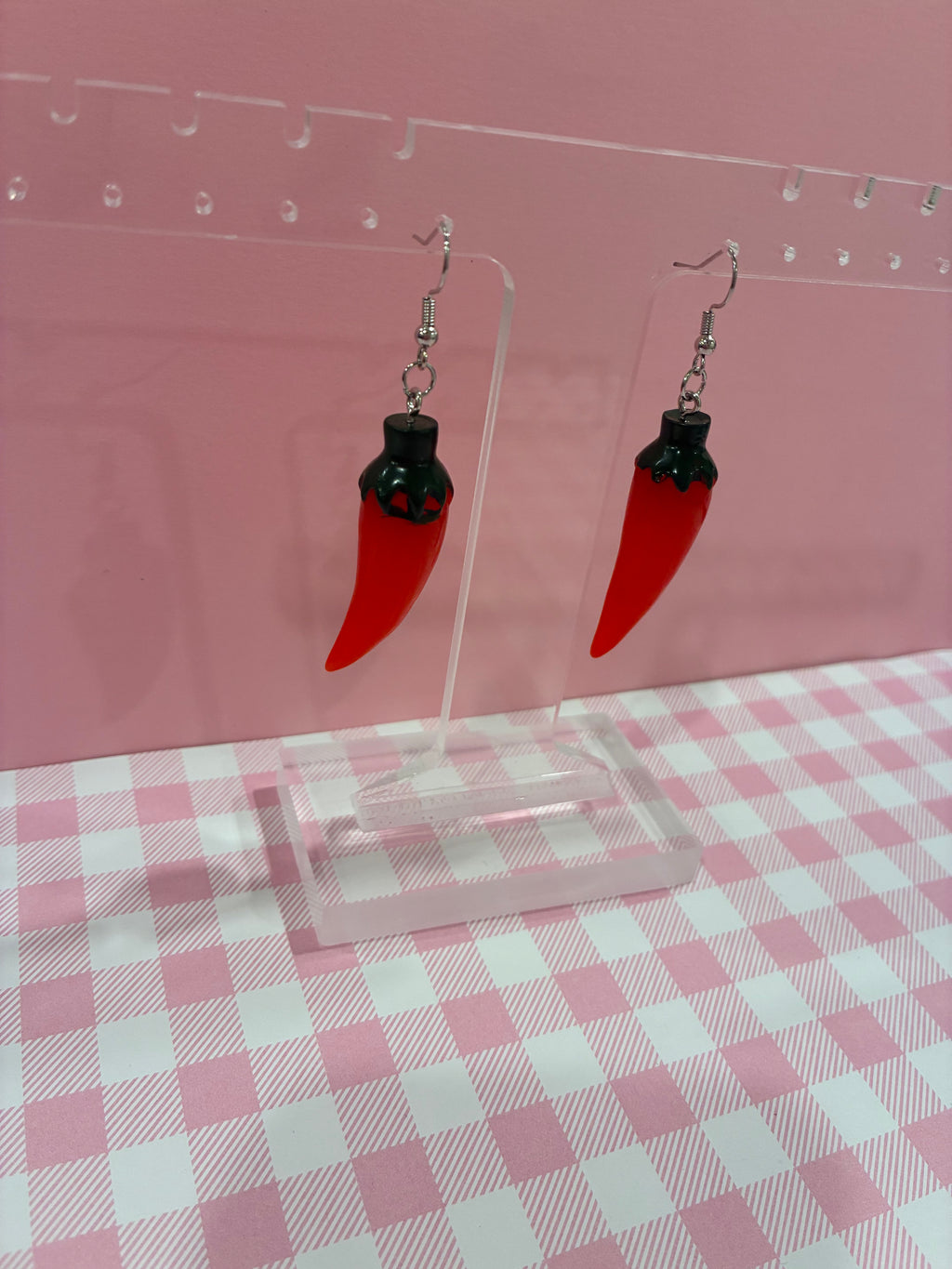Red Chili Pepper Earrings