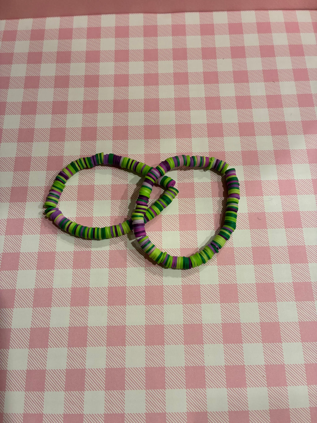 Cursed Candy Halloween Clay Bead Bracelet