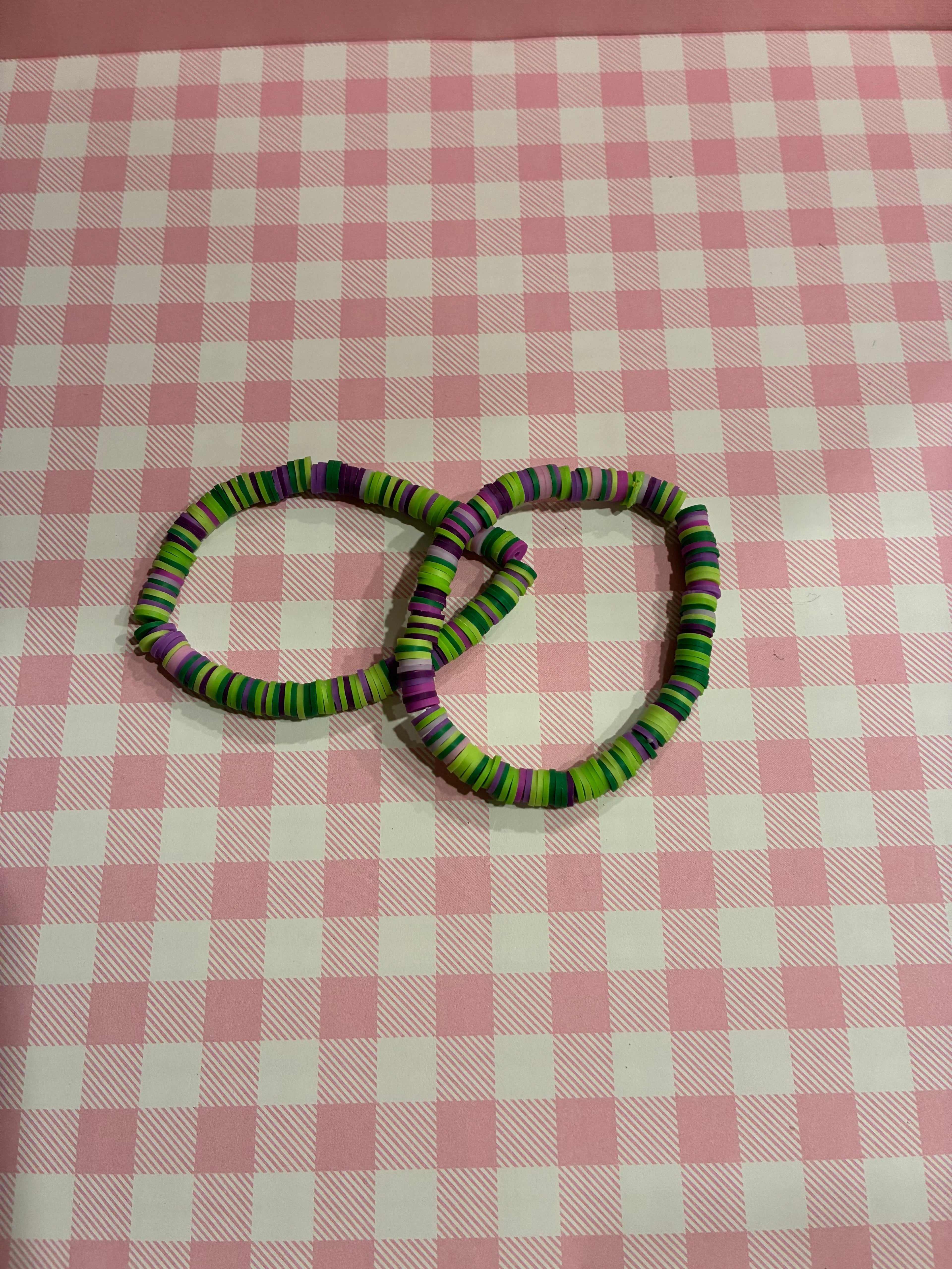 Cursed Candy Halloween Clay Bead Bracelet