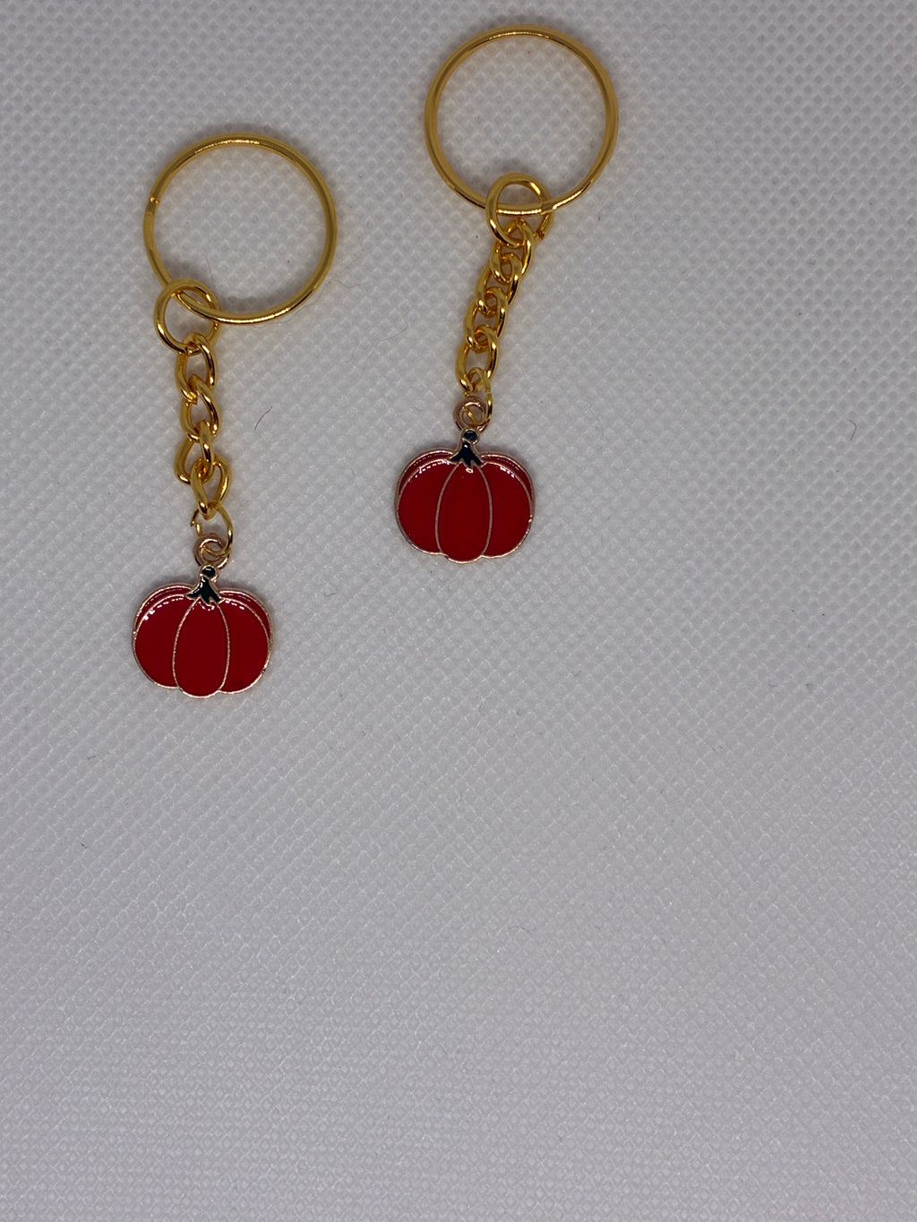 Red Pumpkin Keychain