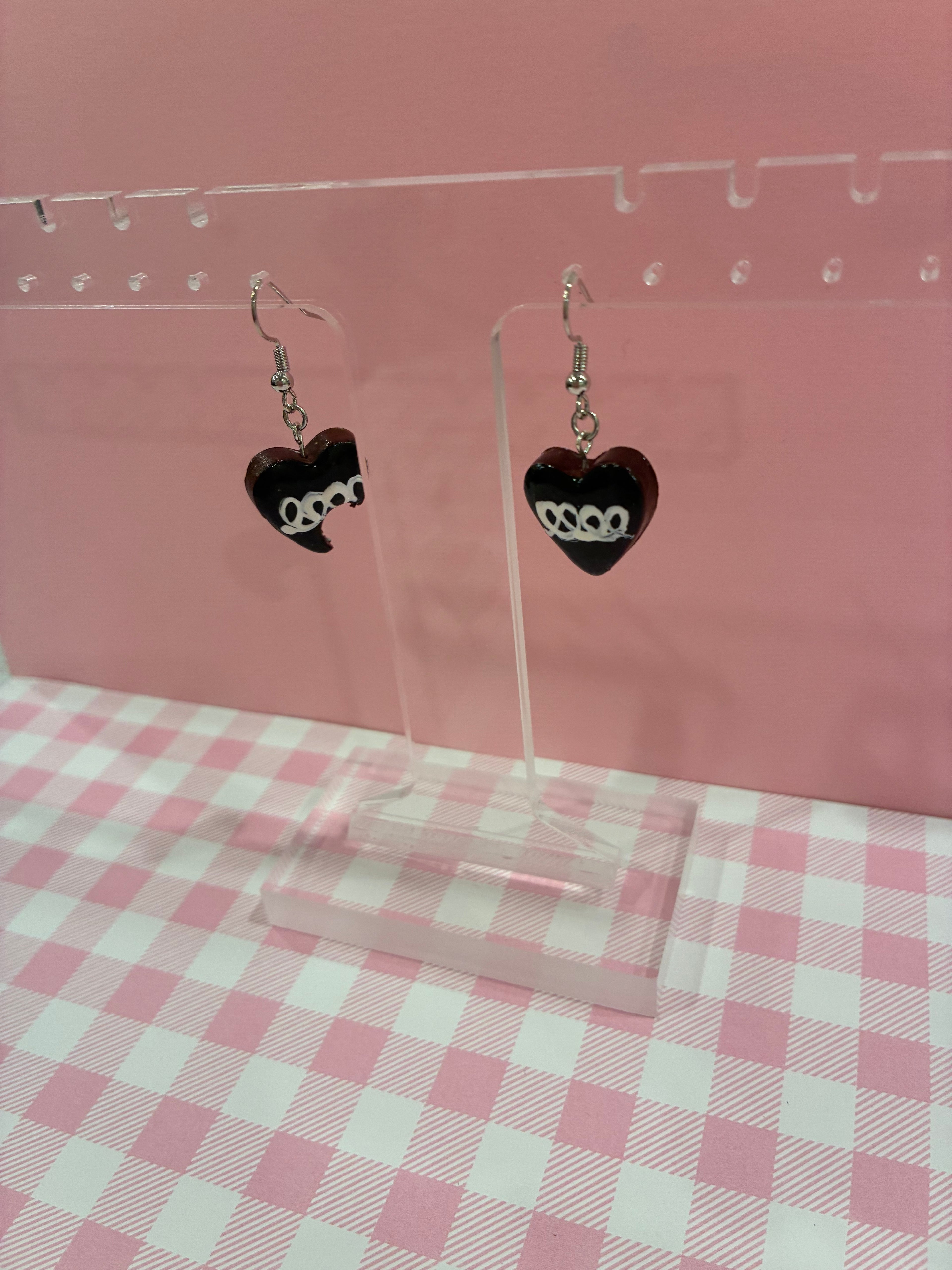 Swiss Roll Cake Earrings