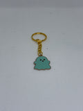 Teal Ghost Keychain