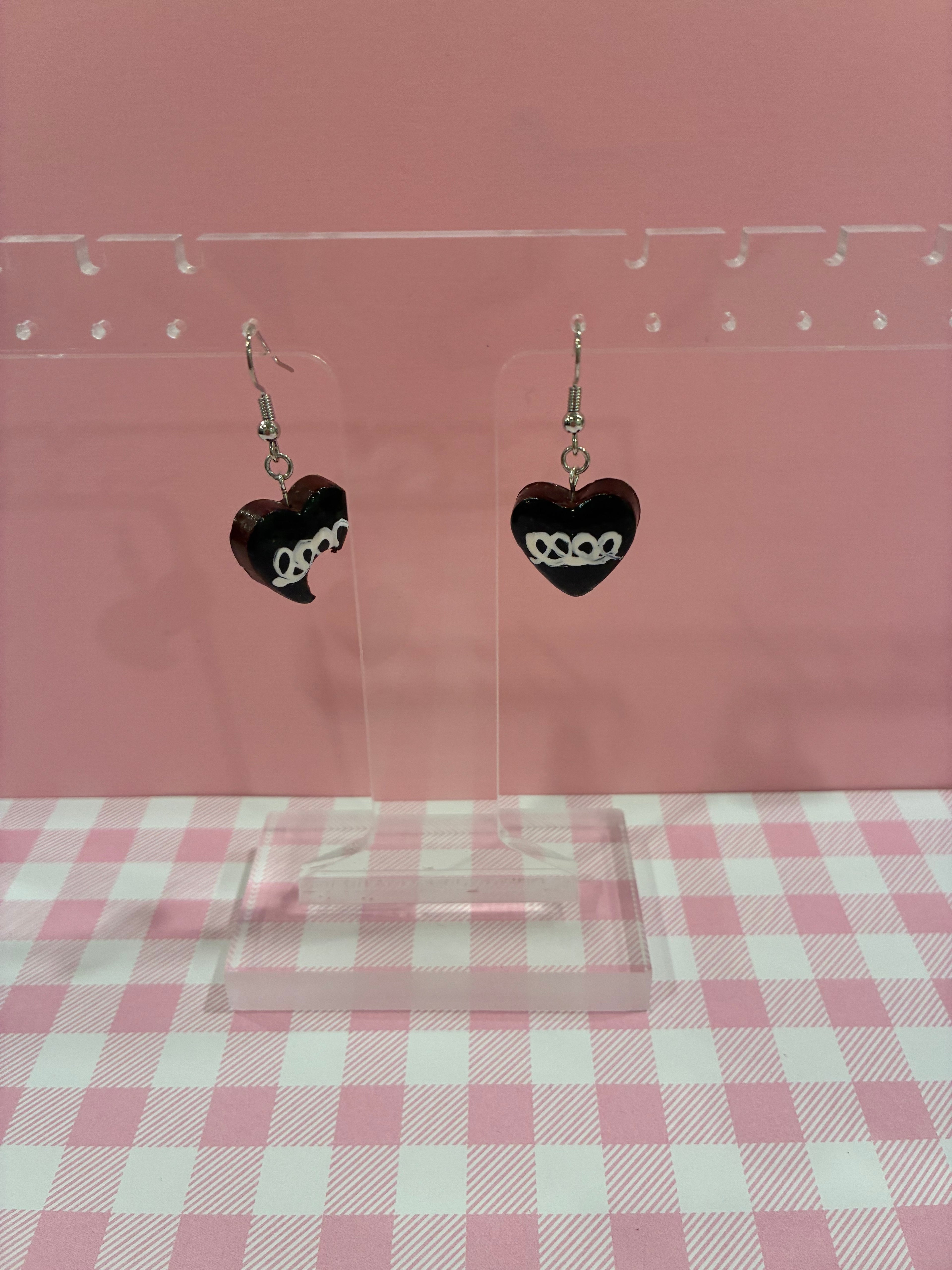 Swiss Roll Cake Earrings