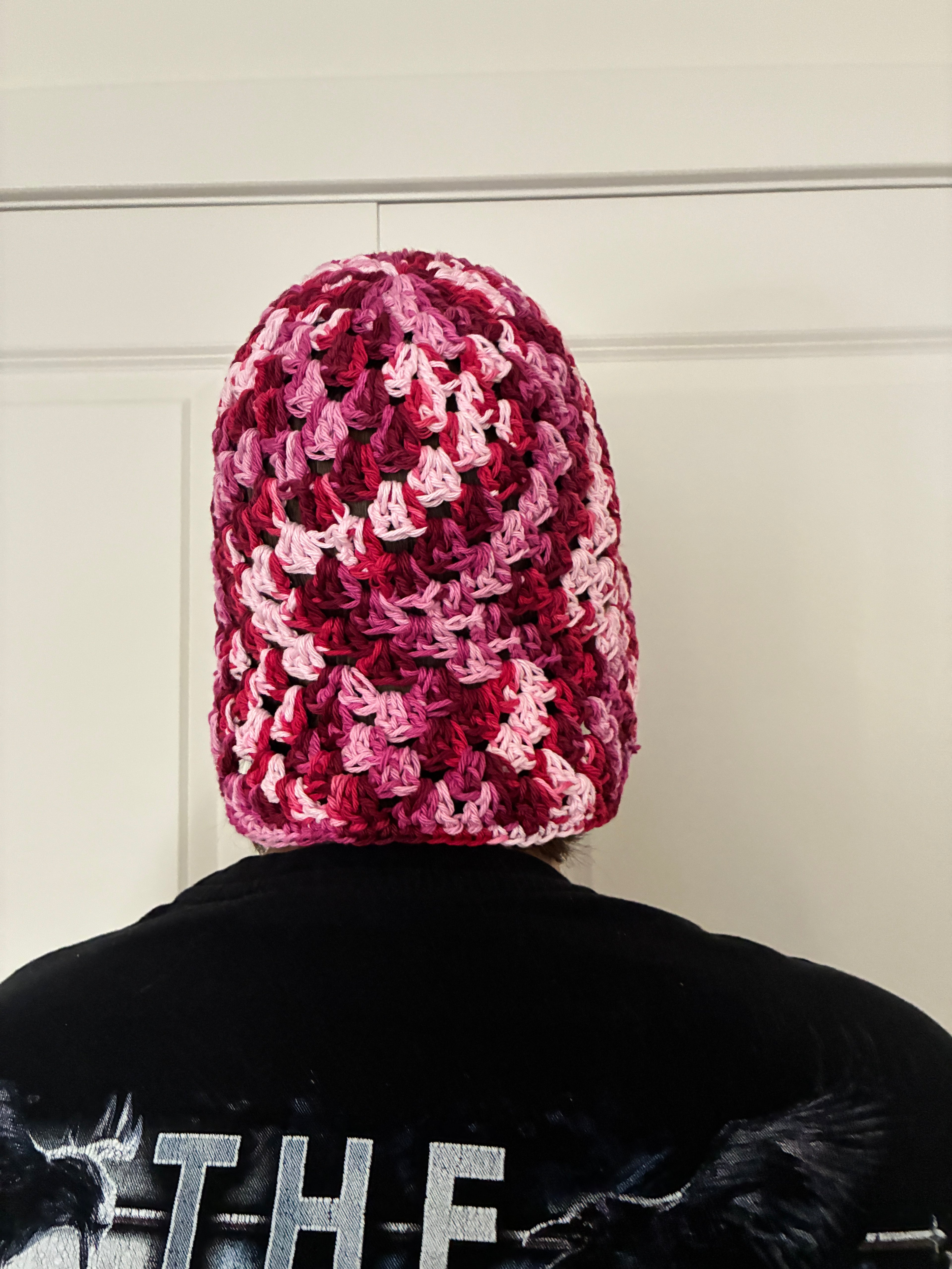 Pink Stripey Bucket Hat