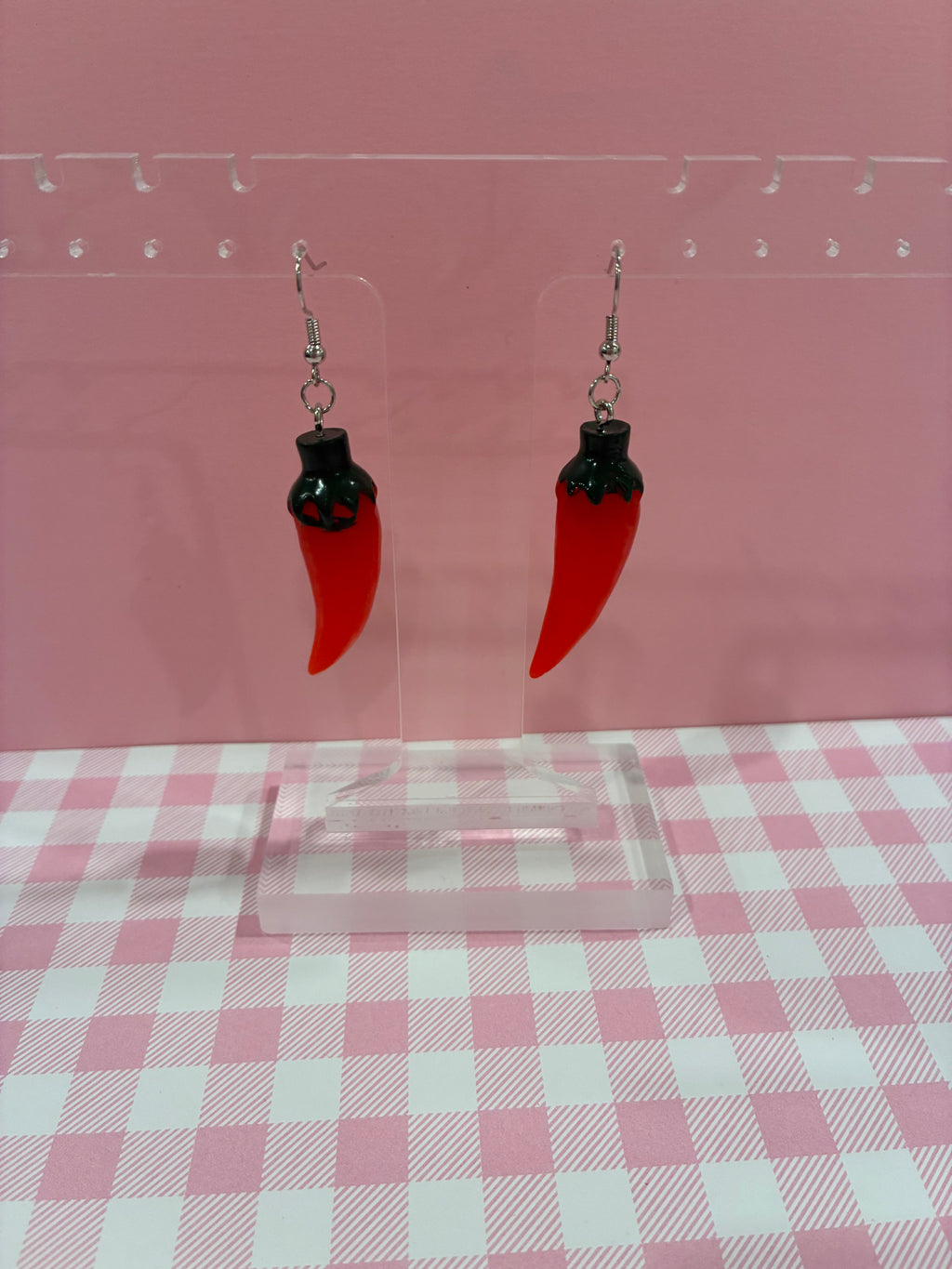 Red Chili Pepper Earrings