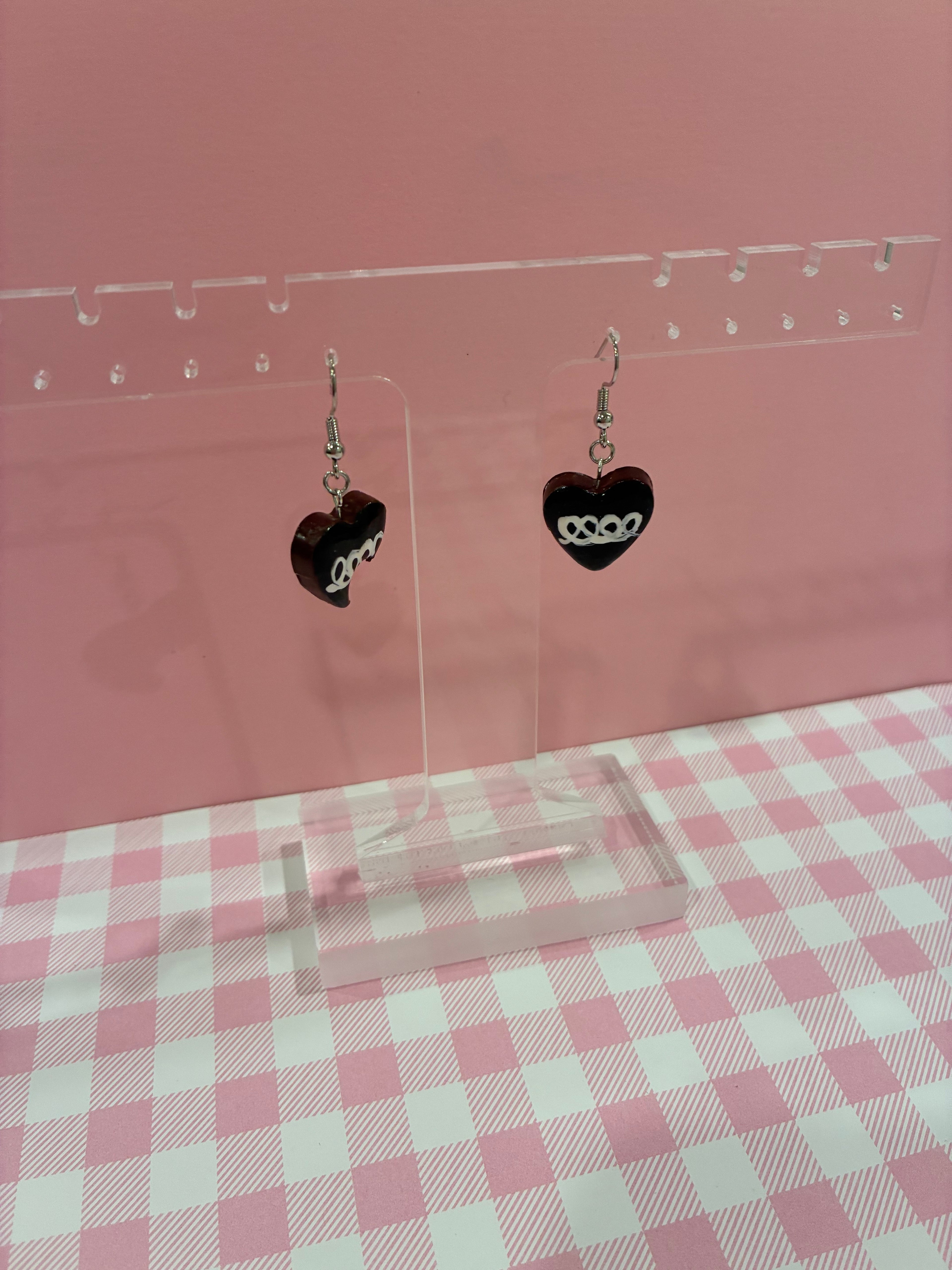 Swiss Roll Cake Earrings