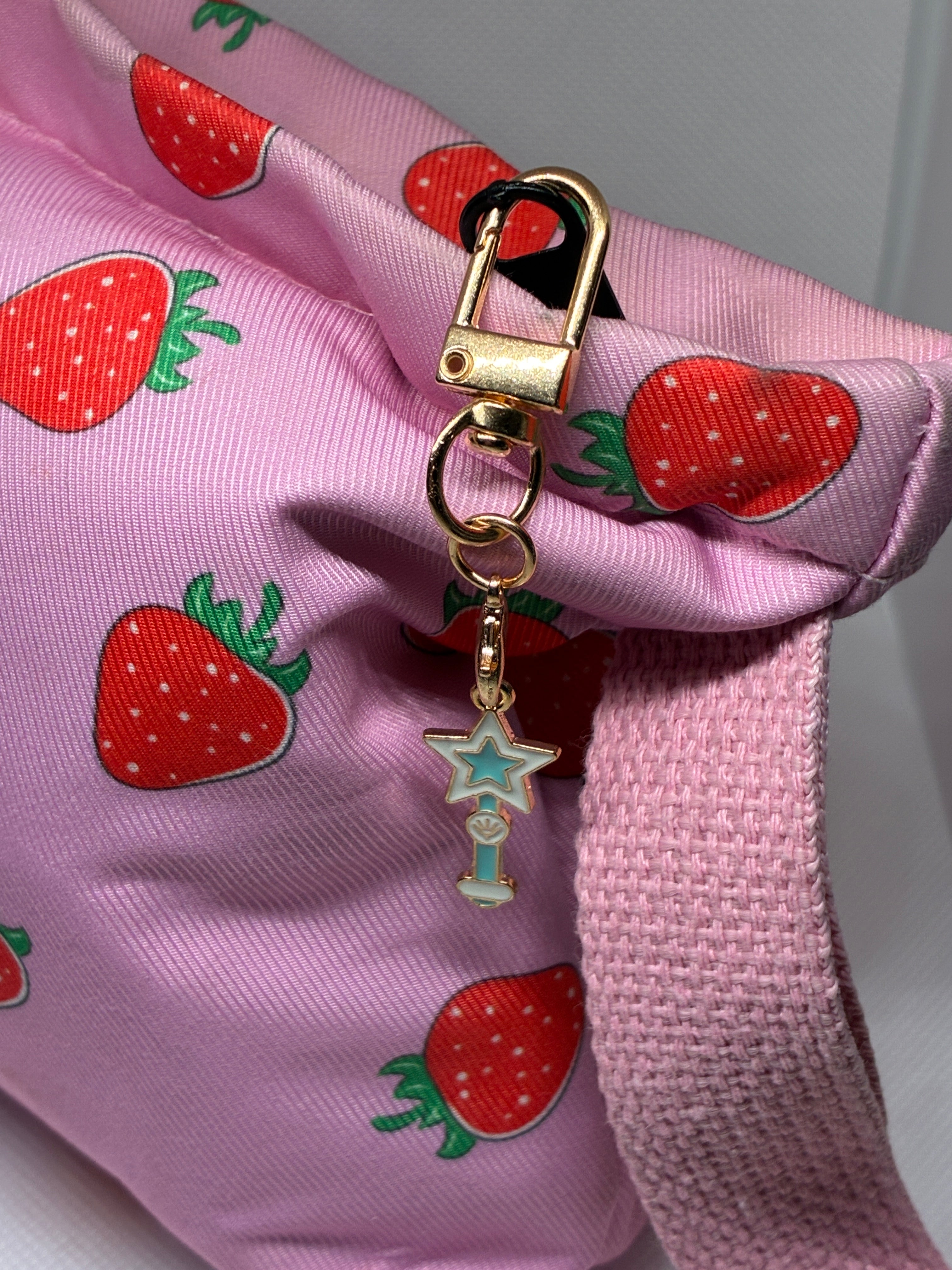 Blue Star Wand Keychain