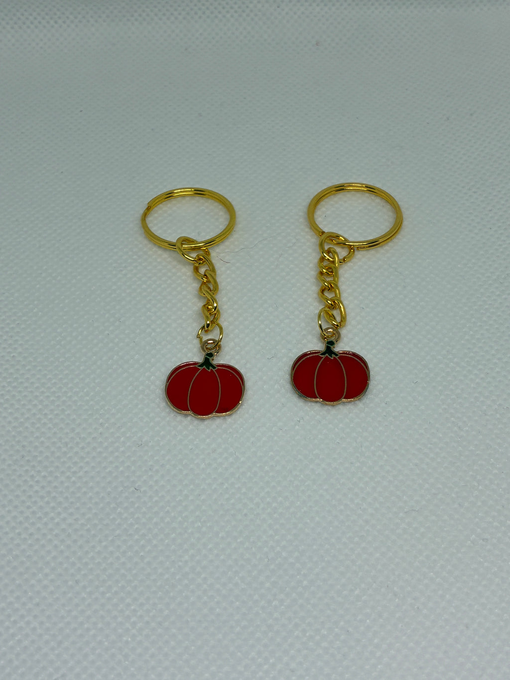Red Pumpkin Keychain