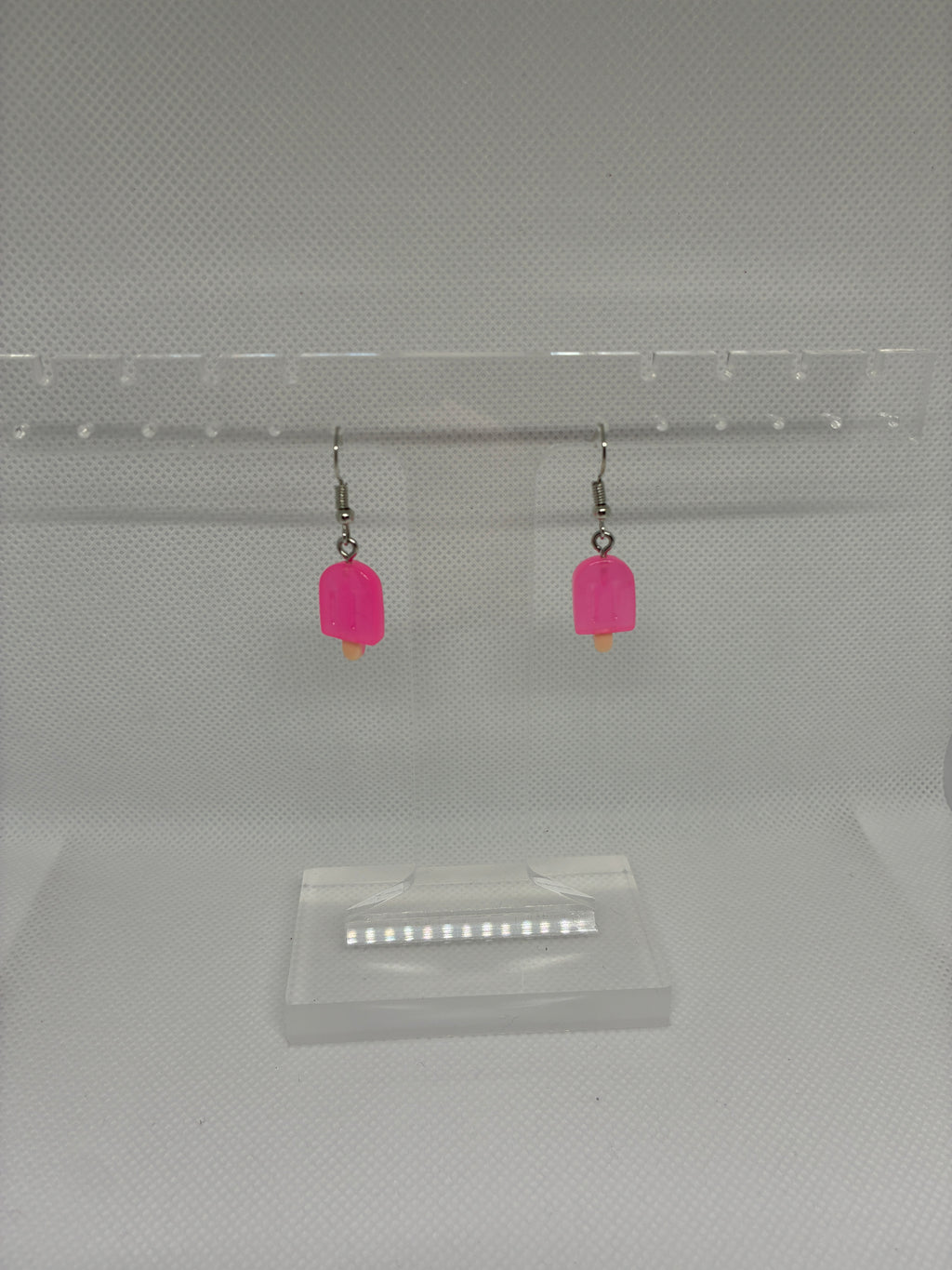 Pink Popsicle Earrings
