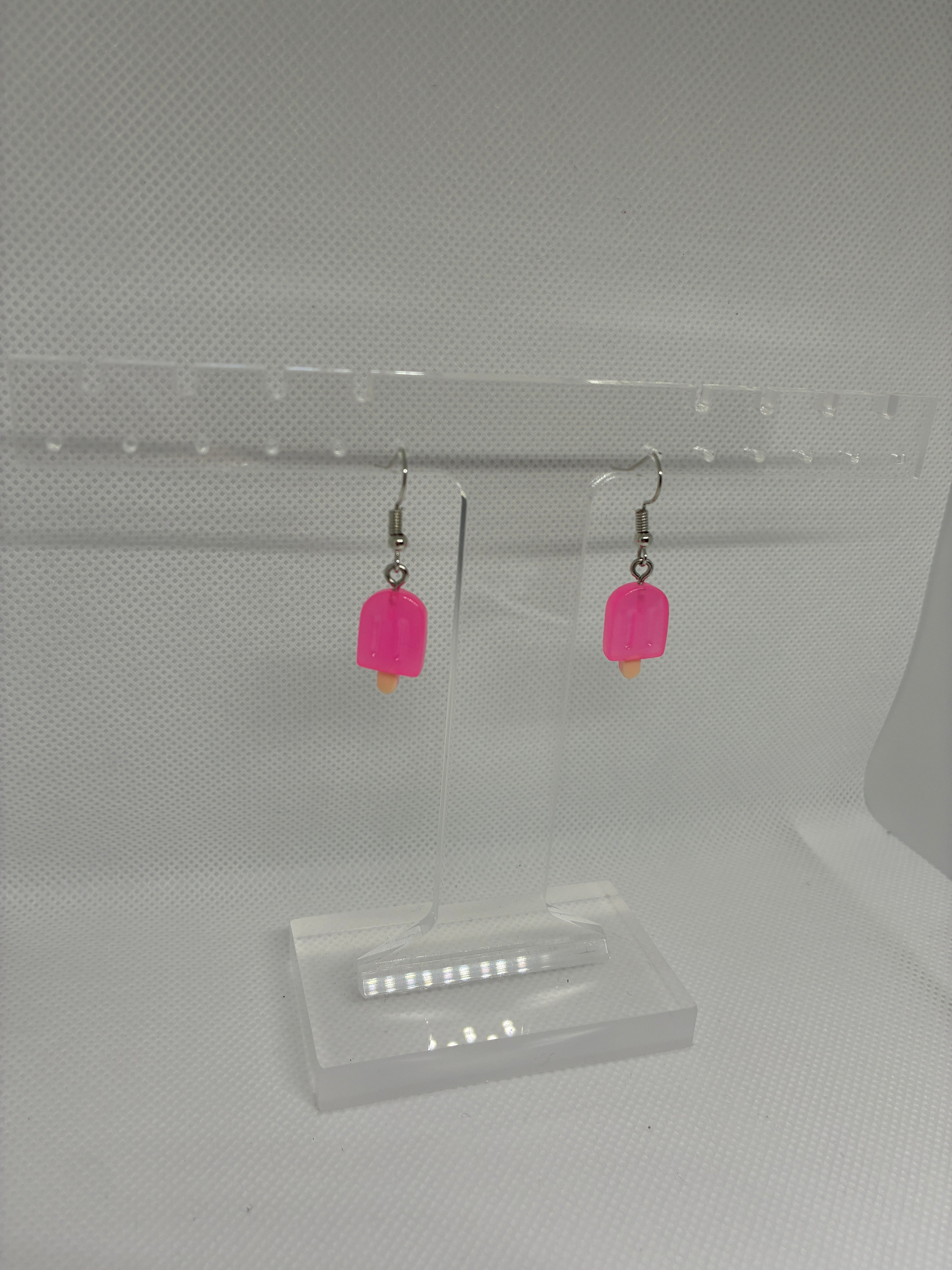 Pink Popsicle Earrings