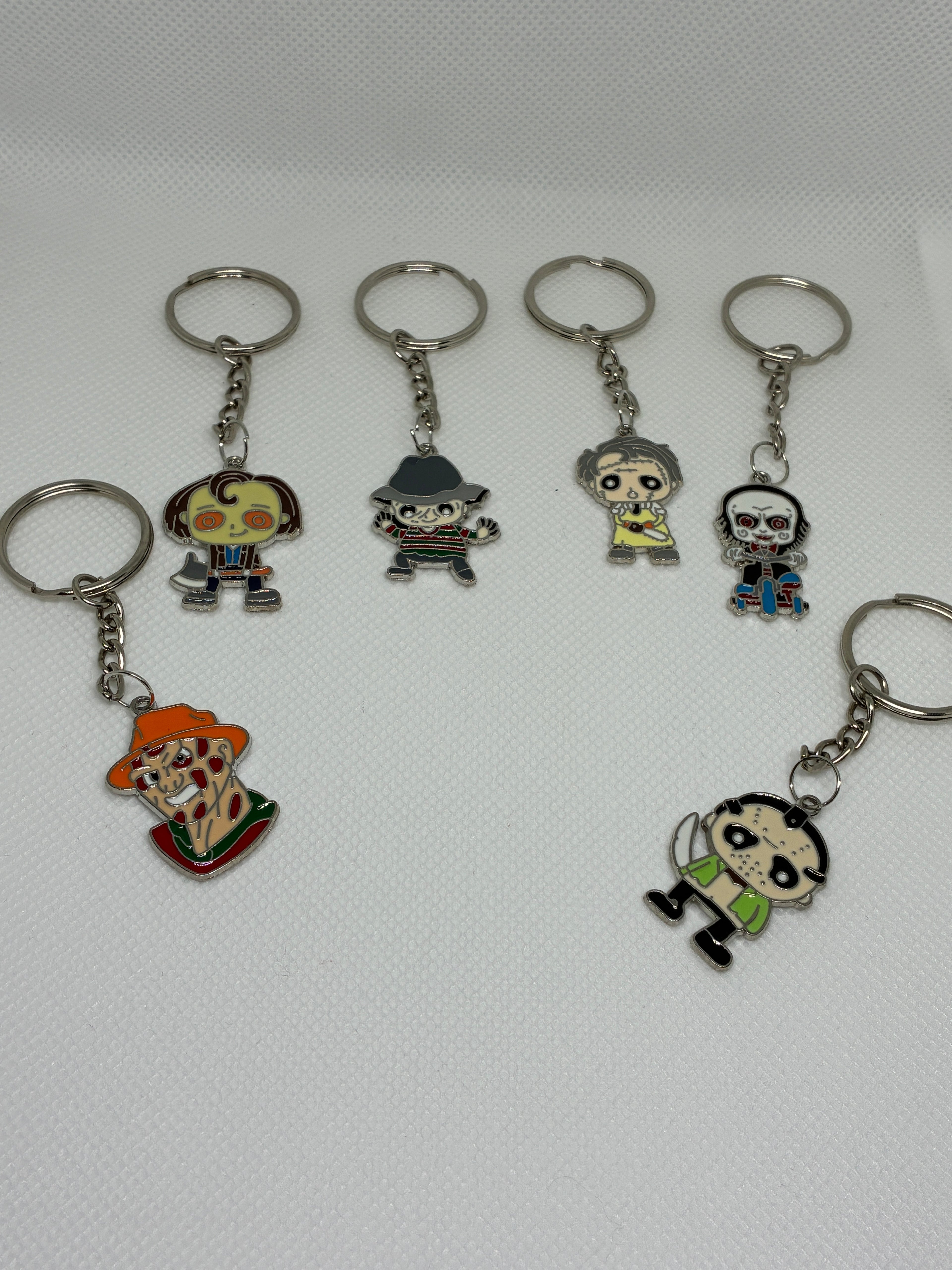 Mystery Horror Movie Earring Keychain