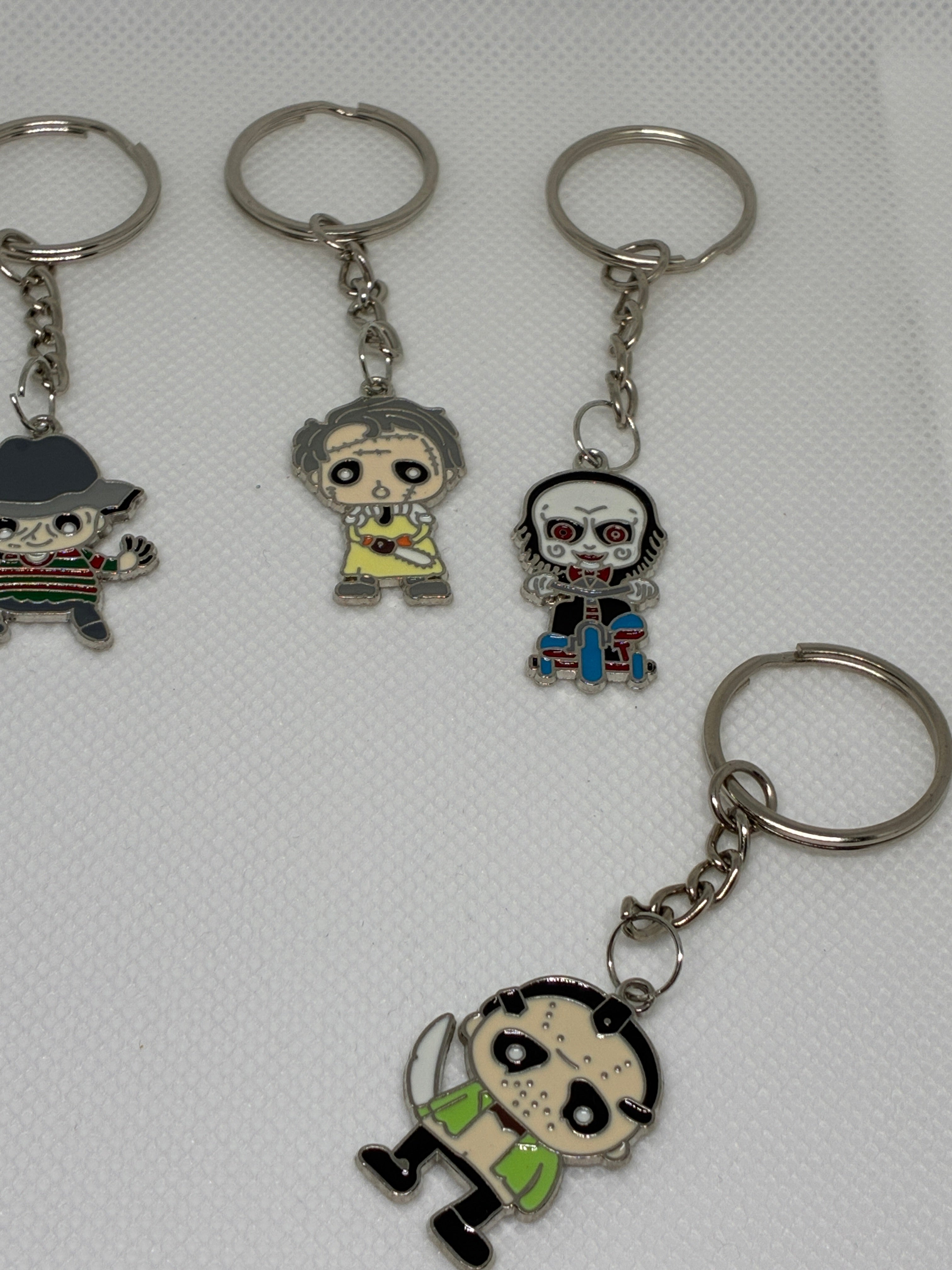 Mystery Horror Movie Earring Keychain