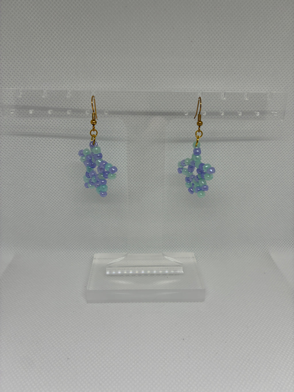 Sea Star Glass Bead Earrings
