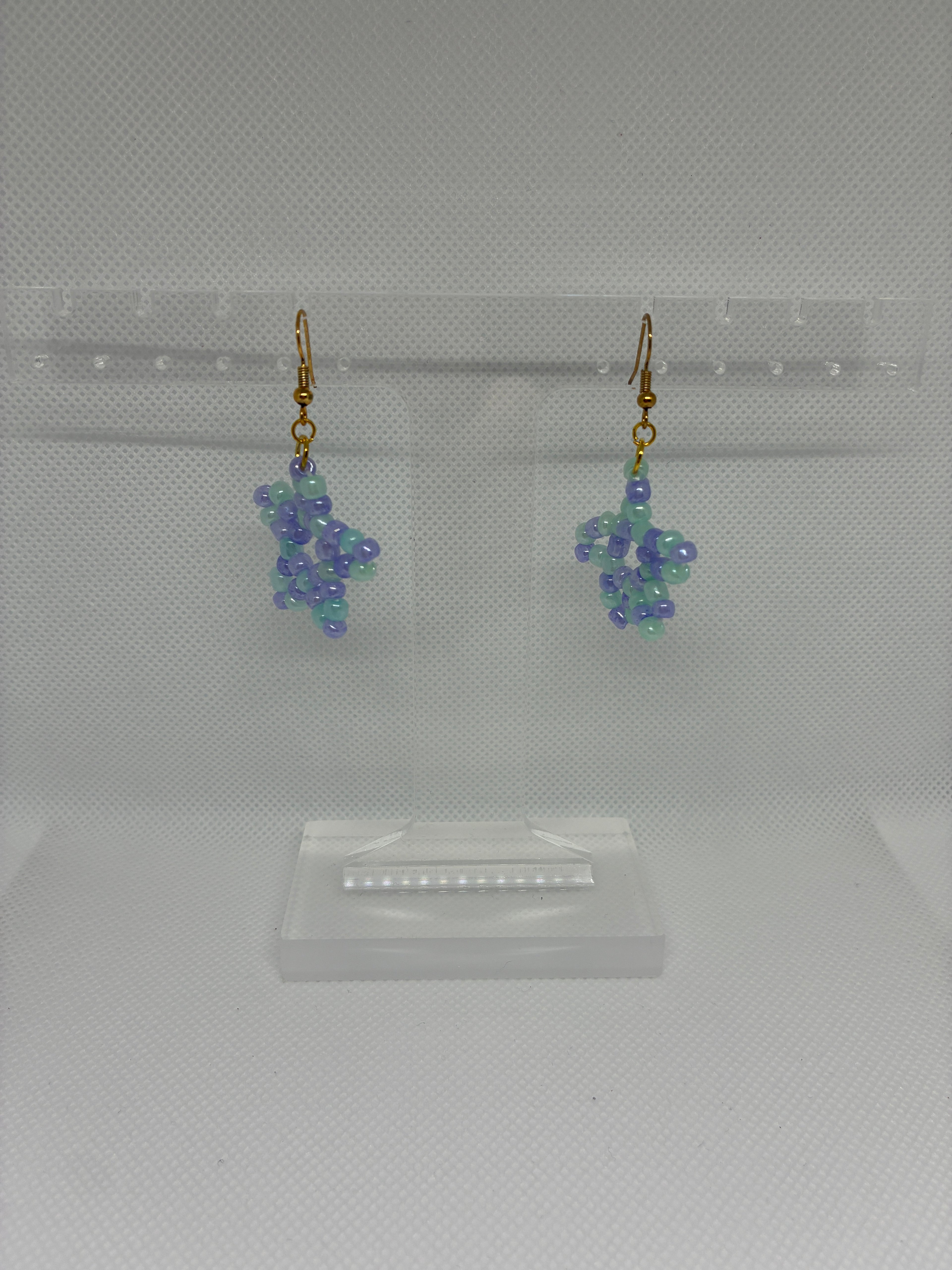 Sea Star Glass Bead Earrings