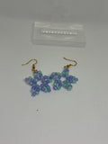 Sea Star Glass Bead Earrings