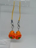 Pumpkin Turtle Phone Charm