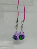 Grape Turtle Phone Charm