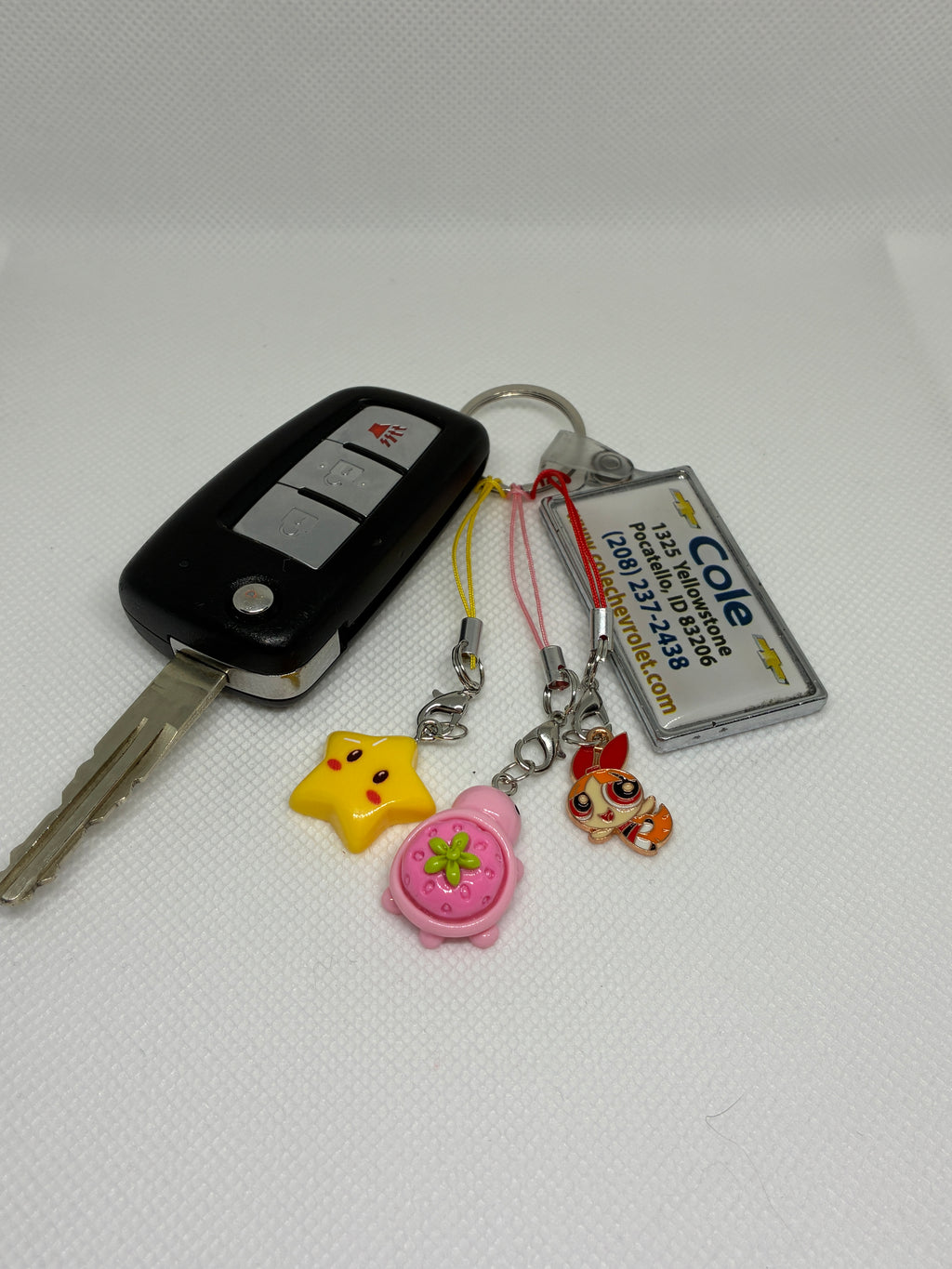 Green Apple Turtle Phone Charm